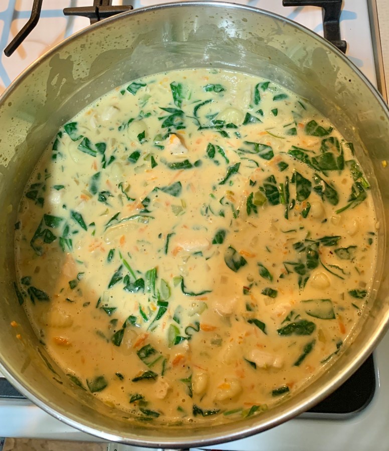 Creamy Chicken & Gnocchi&nbsp;Soup