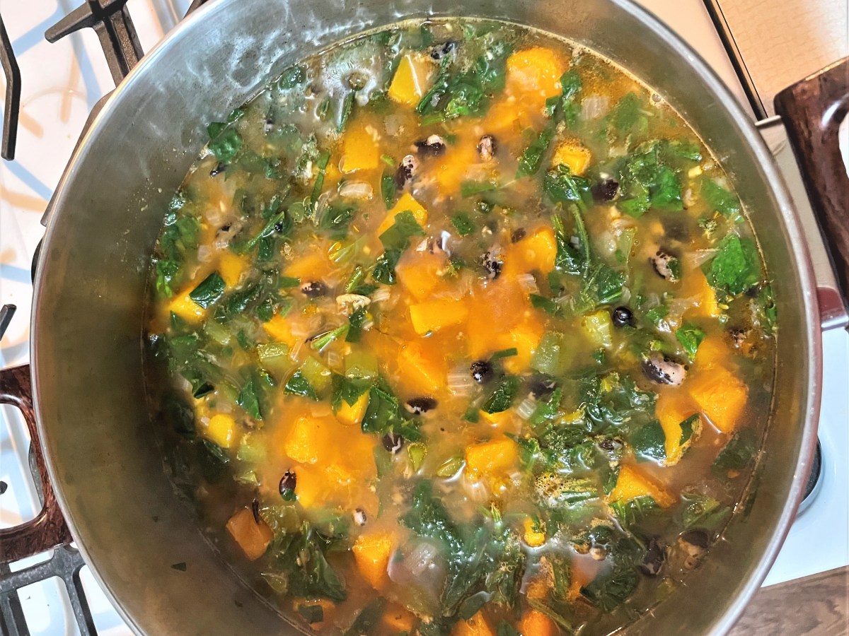 Butternut Squash and Bean&nbsp;Soup