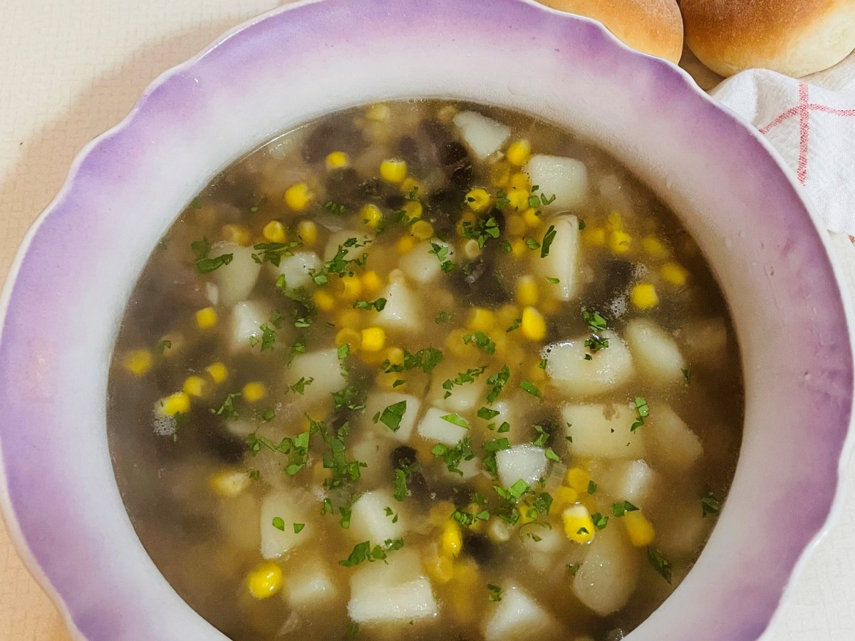 Black Bean, Potato and Corn&nbsp;Chowder